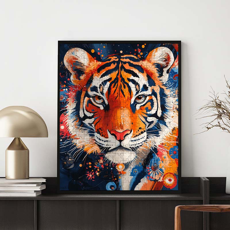 König des Waldes - Holzpuzzle