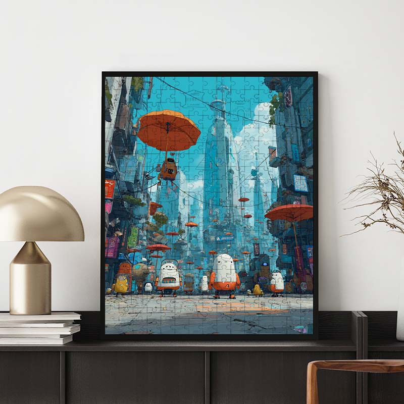 Robo Wonderland - Holzpuzzle