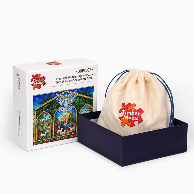 Geburtslicht – Holzpuzzle