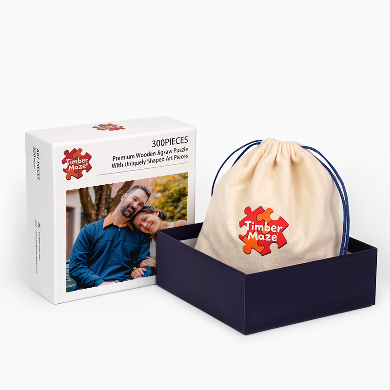 Wahre Liebe Personalisierte Foto Holzpuzzle