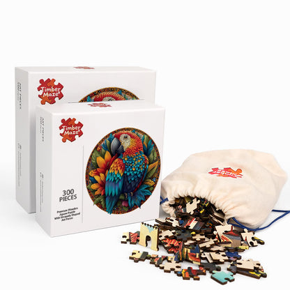 Birds of Bloom - Holzpuzzle