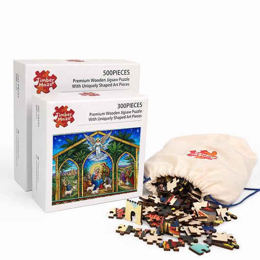 Geburtslicht – Holzpuzzle