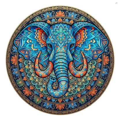 Heiliger Elefant – Holzpuzzle