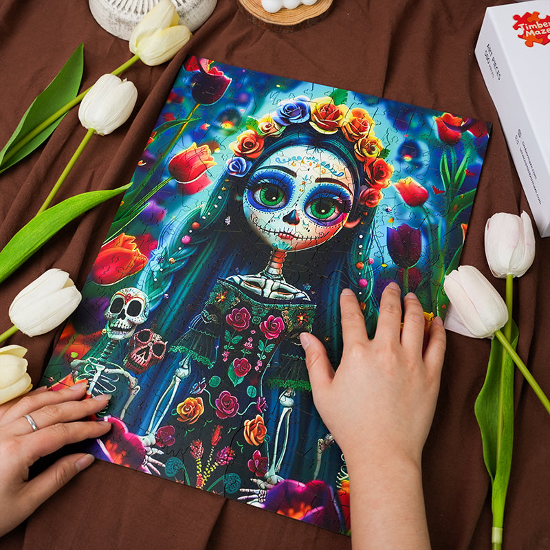 Tag des toten Mädchens - Holzpuzzle