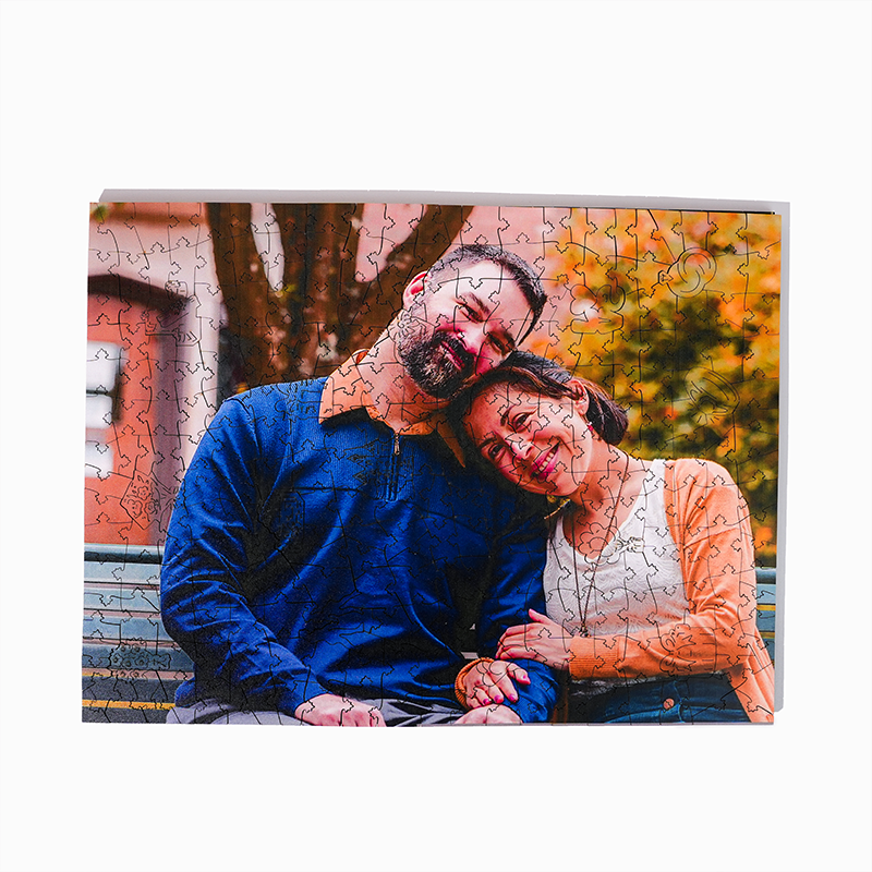 Wahre Liebe Personalisierte Foto Holzpuzzle