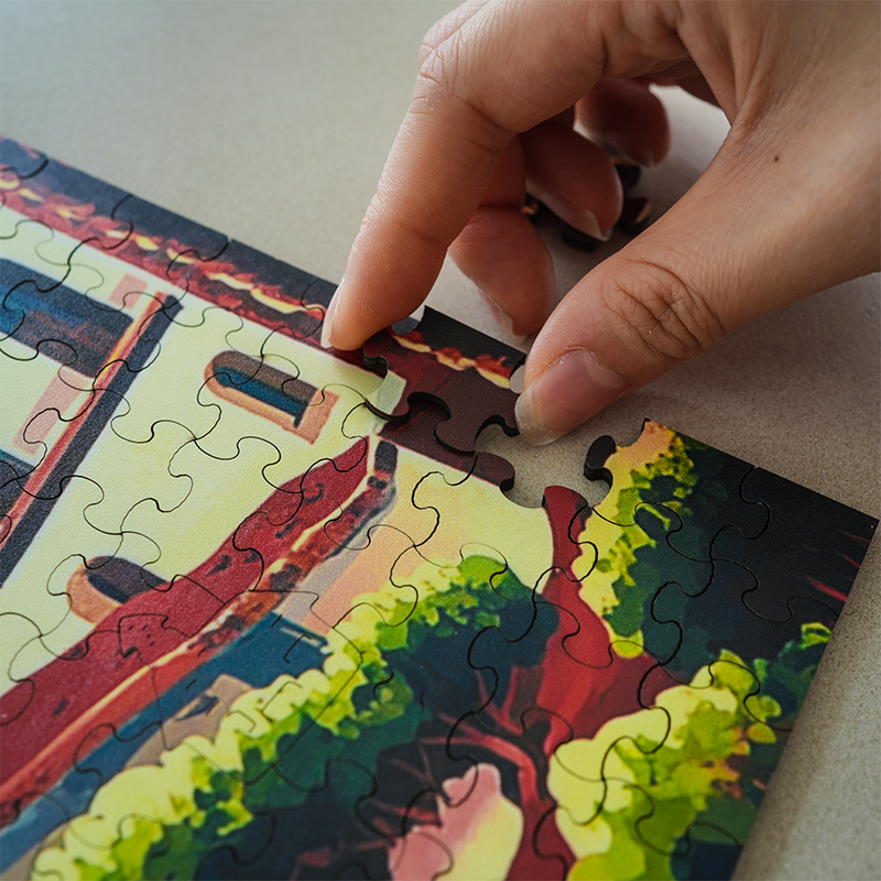 Sizilien - Holzpuzzle