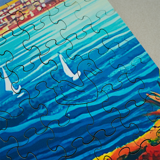 Sizilien - Holzpuzzle