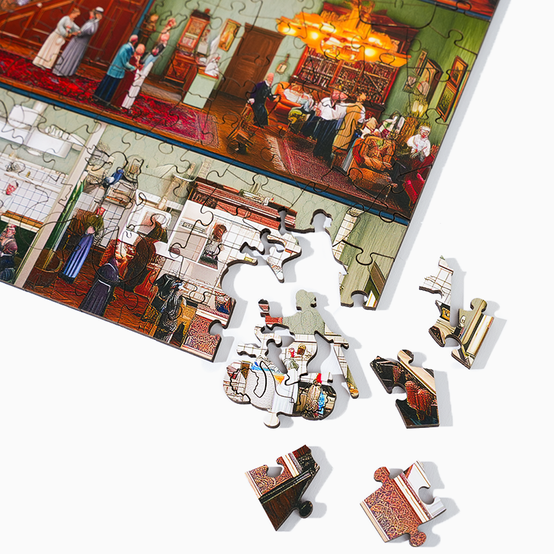 Puppenhausträume - Holzpuzzle