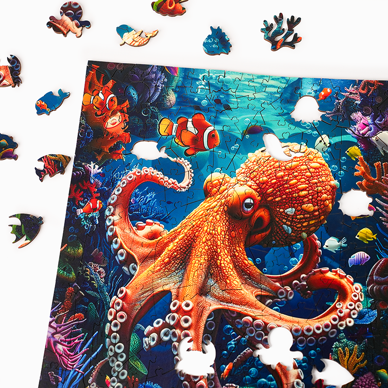 Ocean Life Symphony - Holzpuzzle