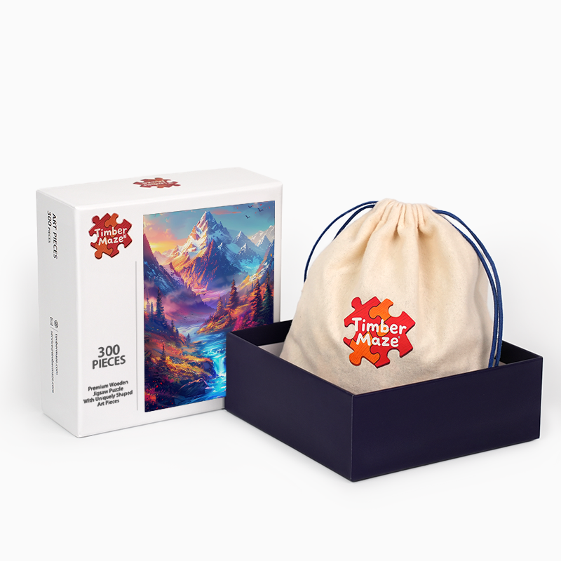 Palette der Natur - Holzpuzzle