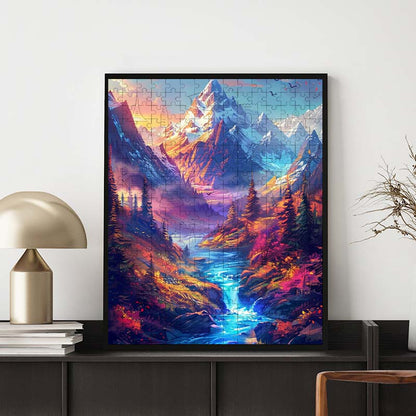 Palette der Natur - Holzpuzzle