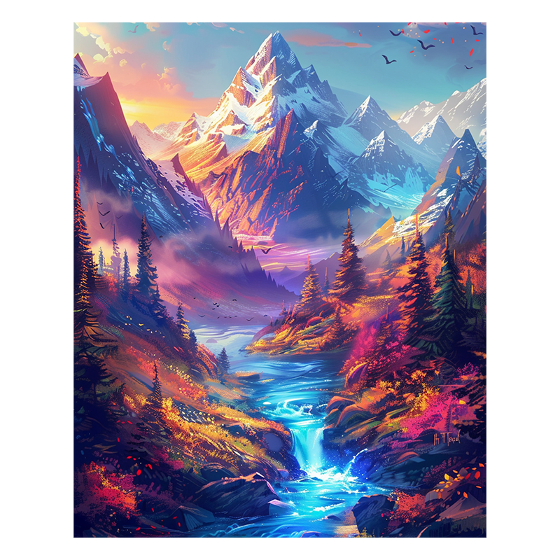 Palette der Natur - Holzpuzzle