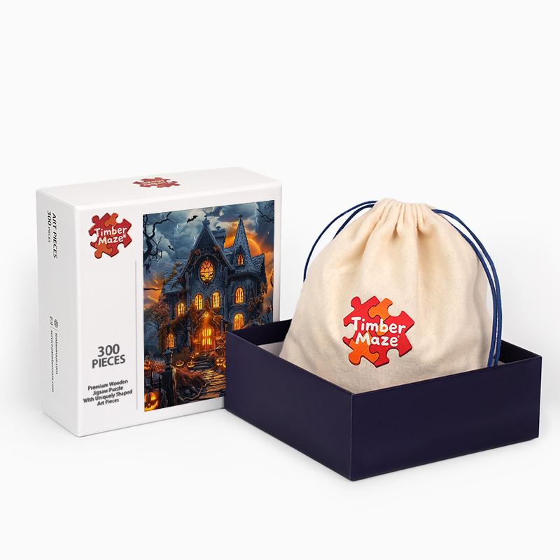 Gruselschloss - Holzpuzzle