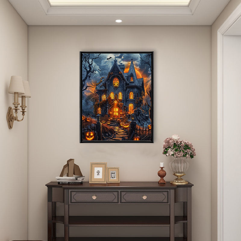 Gruselschloss - Holzpuzzle