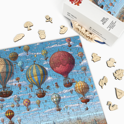 Stadtballonfestival - Holzpuzzle