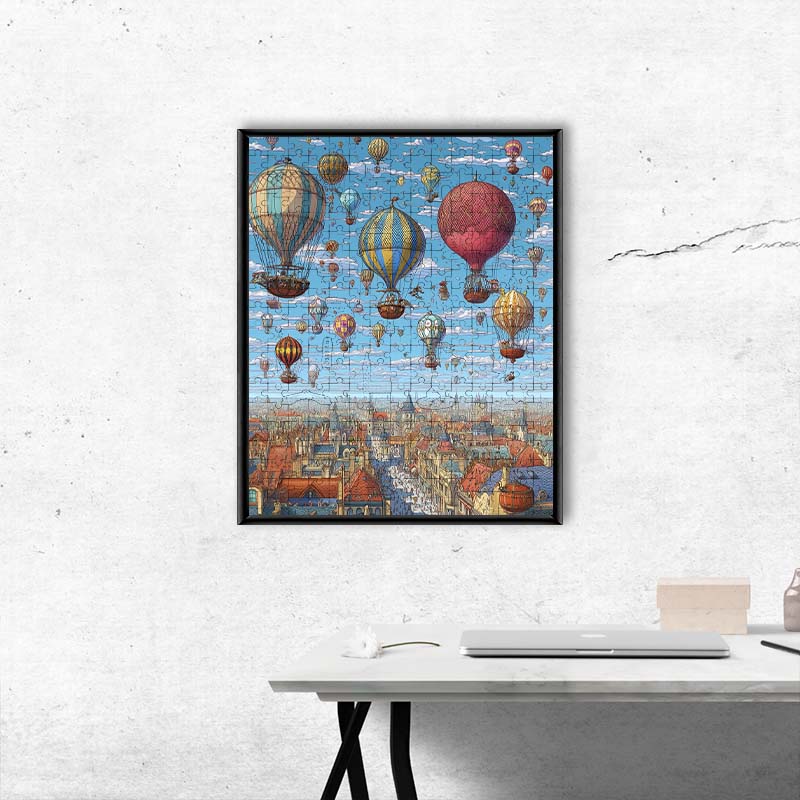 Stadtballonfestival - Holzpuzzle