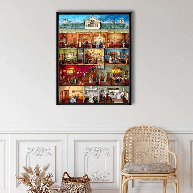 Puppenhausträume - Holzpuzzle