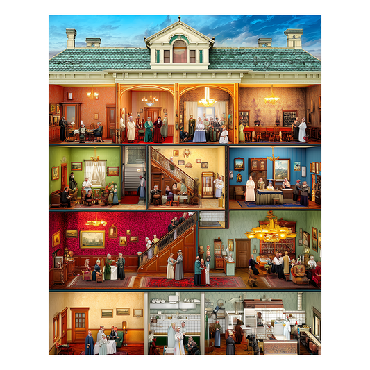 Puppenhausträume - Holzpuzzle