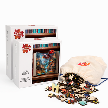 Drachenhöhle - Holzpuzzle