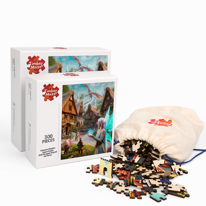 Elfen-Enklave - Holzpuzzle