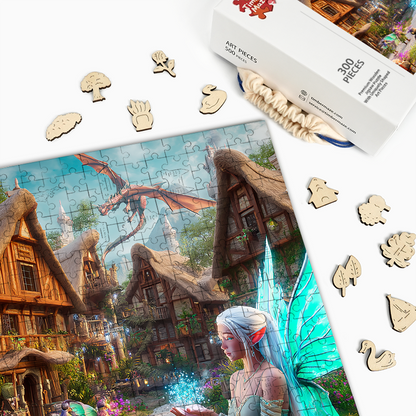 Elfen-Enklave - Holzpuzzle