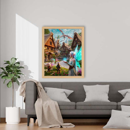 Elfen-Enklave - Holzpuzzle