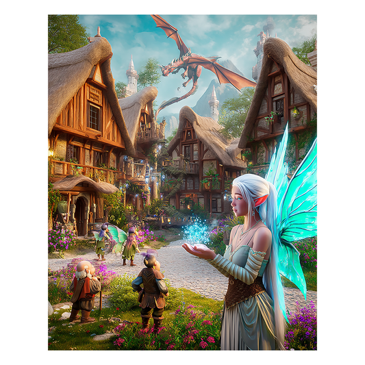 Elfen-Enklave - Holzpuzzle