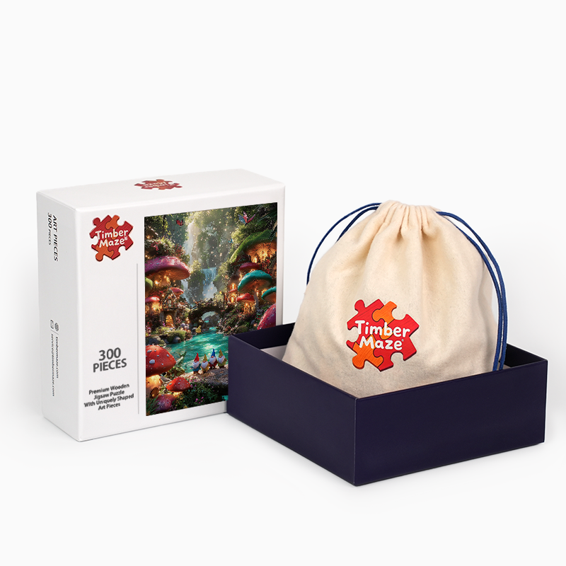 Feenwald - Holzpuzzle