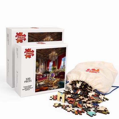 Luxuriöser Pariser Traum - Holzpuzzle