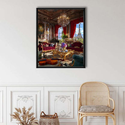 Luxuriöser Pariser Traum - Holzpuzzle