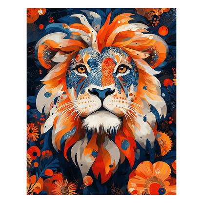 Brave Heart Löwe - Holzpuzzle