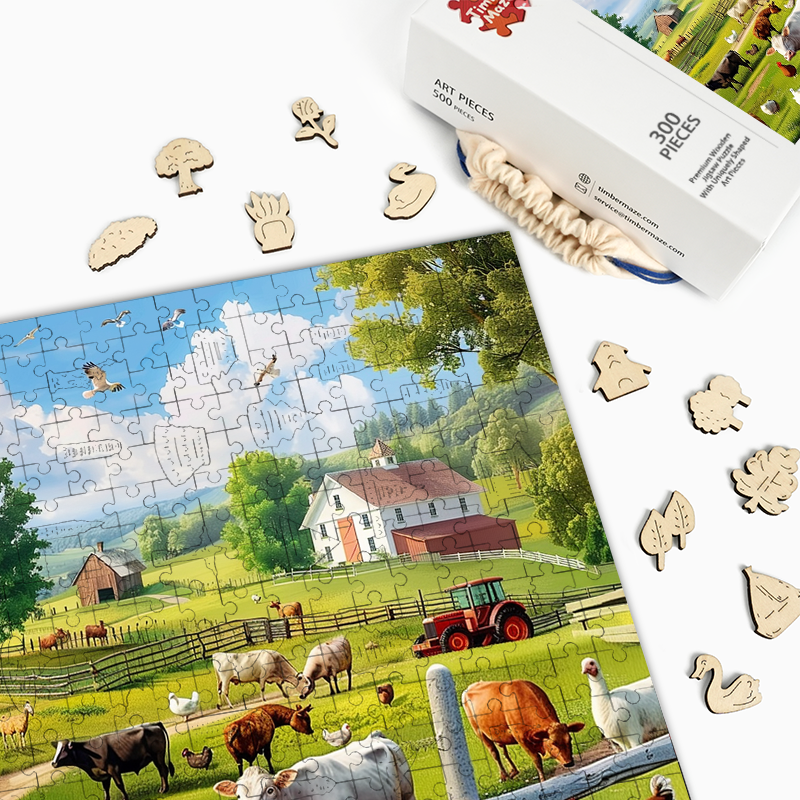 Farm Freedom - Holzpuzzle
