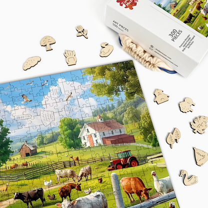 Farm Freedom - Holzpuzzle