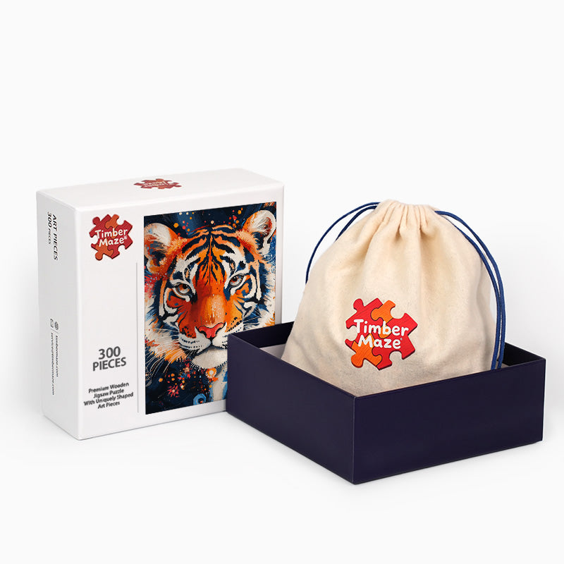 König des Waldes - Holzpuzzle