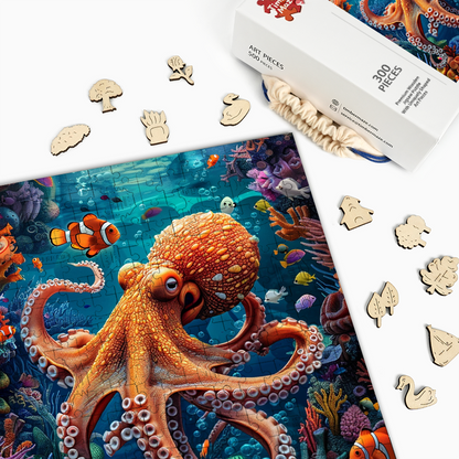 Ocean Life Symphony - Holzpuzzle