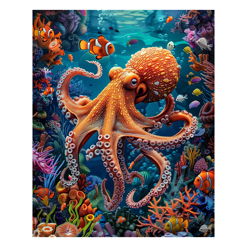 Ocean Life Symphony - Holzpuzzle