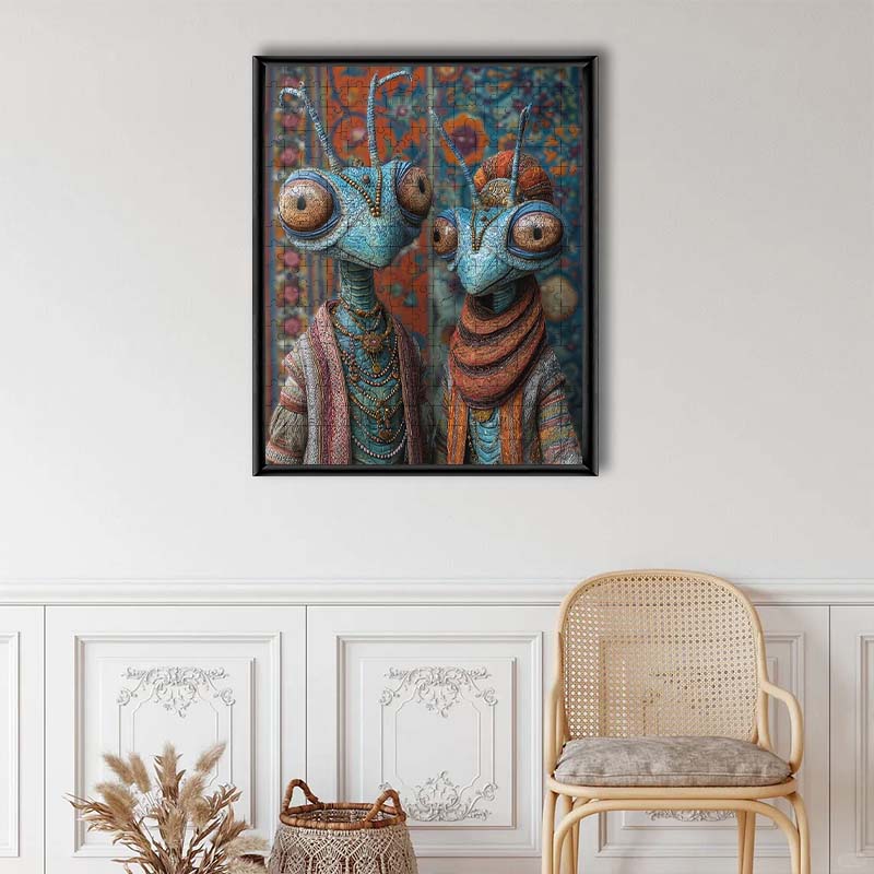 Alien Nobles - Holzpuzzle