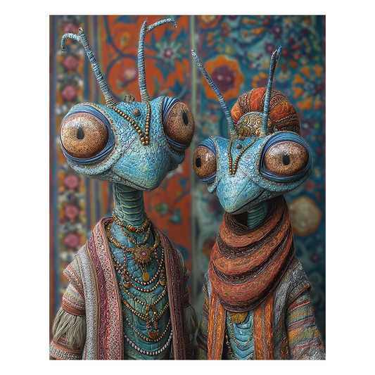 Alien Nobles - Holzpuzzle