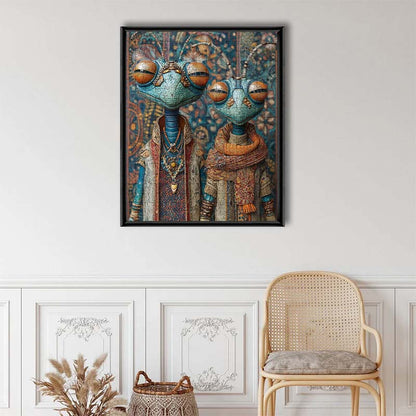 Alien Warriors - Holzpuzzle