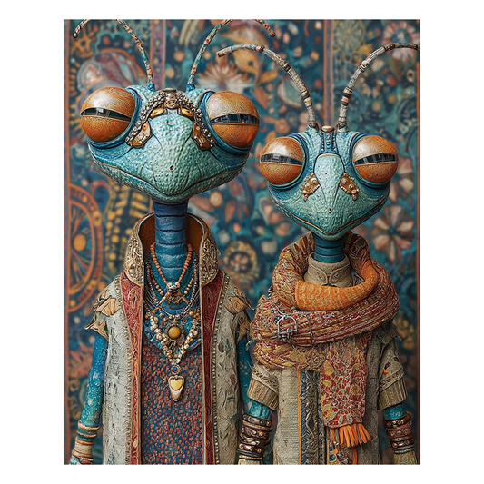 Alien Warriors - Holzpuzzle