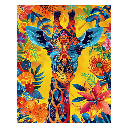 Giraffenmosaik - Holzpuzzle