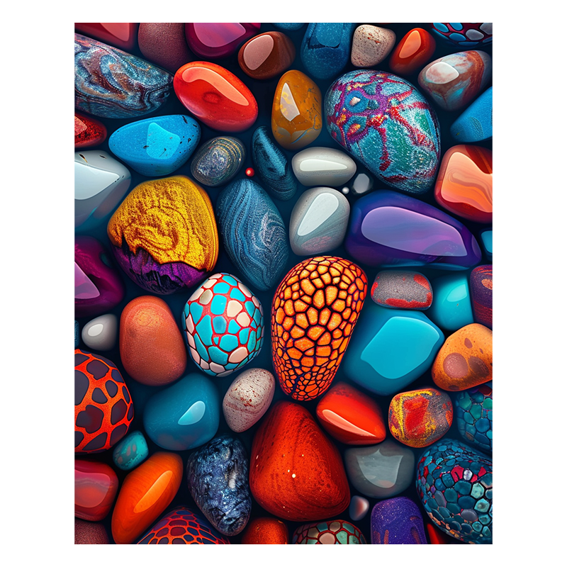 Steinkunst - Holzpuzzle