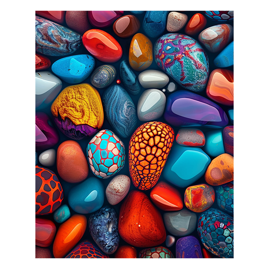 Steinkunst - Holzpuzzle