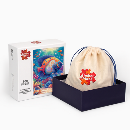 Ozeanfischparade - Holzpuzzle