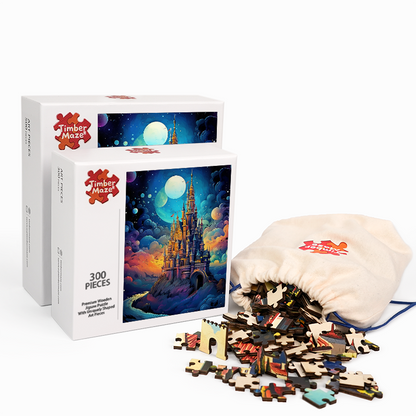 Lunar Fantasy Palace - Holzpuzzle