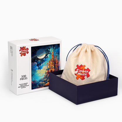 Sternenschloss - Holzpuzzle