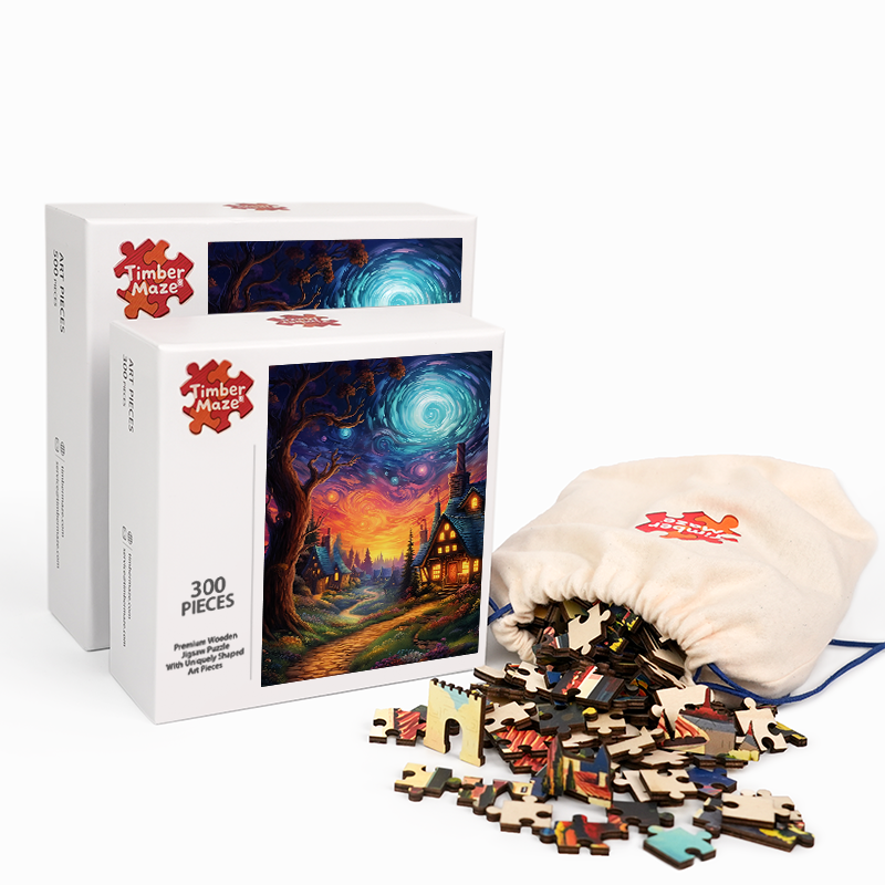 Twilight Enchantment - Holzpuzzle