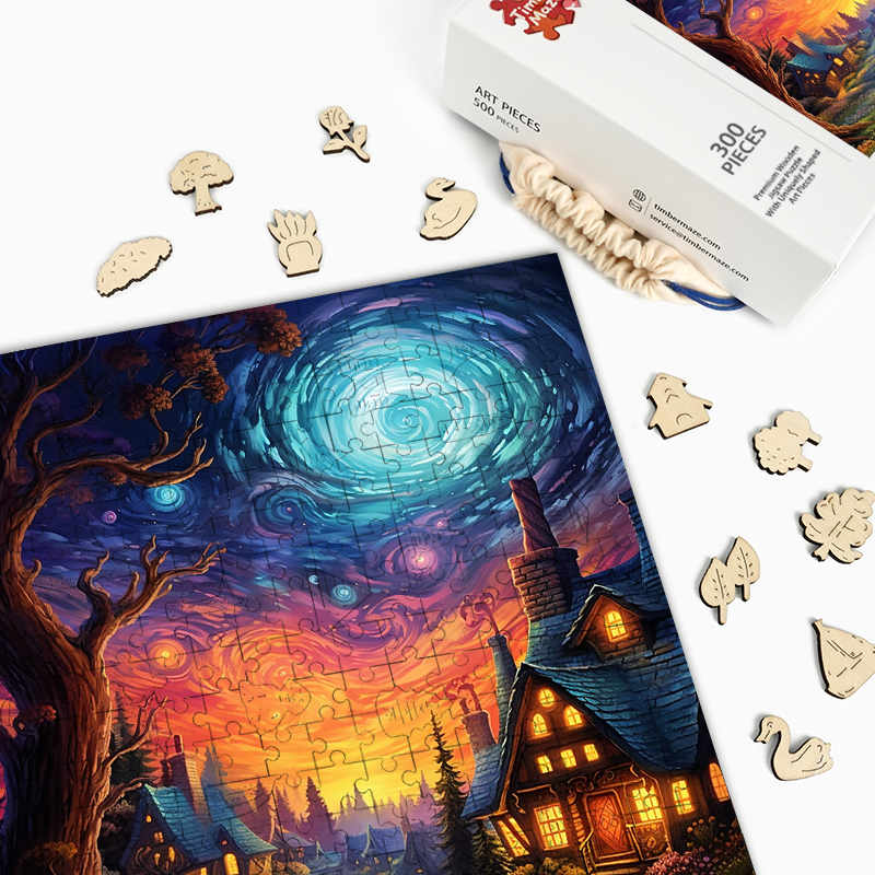 Twilight Enchantment - Holzpuzzle
