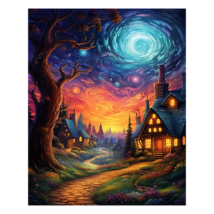 Twilight Enchantment - Holzpuzzle