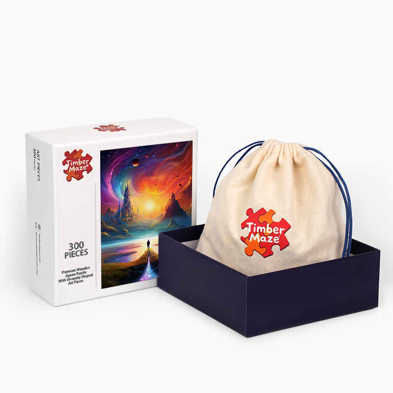 Sternenlichtreich - Holzpuzzle